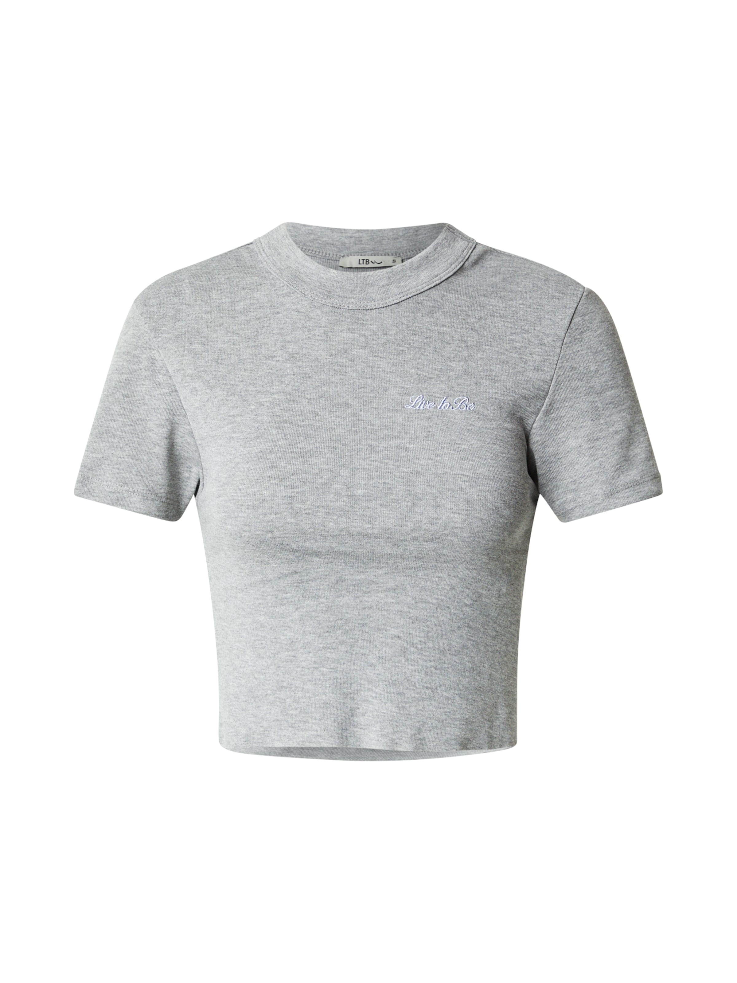 LTB T-Shirt 'NEFEHE' in Grau: Vorderseite