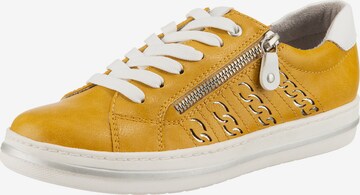 Relife Sneakers 'Jalilace' in Yellow: front
