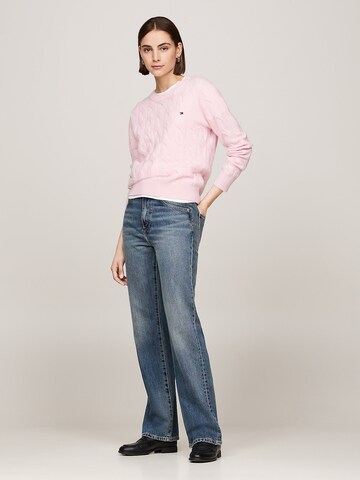 TOMMY HILFIGER Pullover in Pink