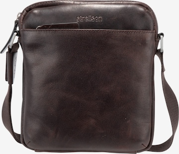 STRELLSON - Bolso de hombro 'Abbey Marcus' en marrón: frente