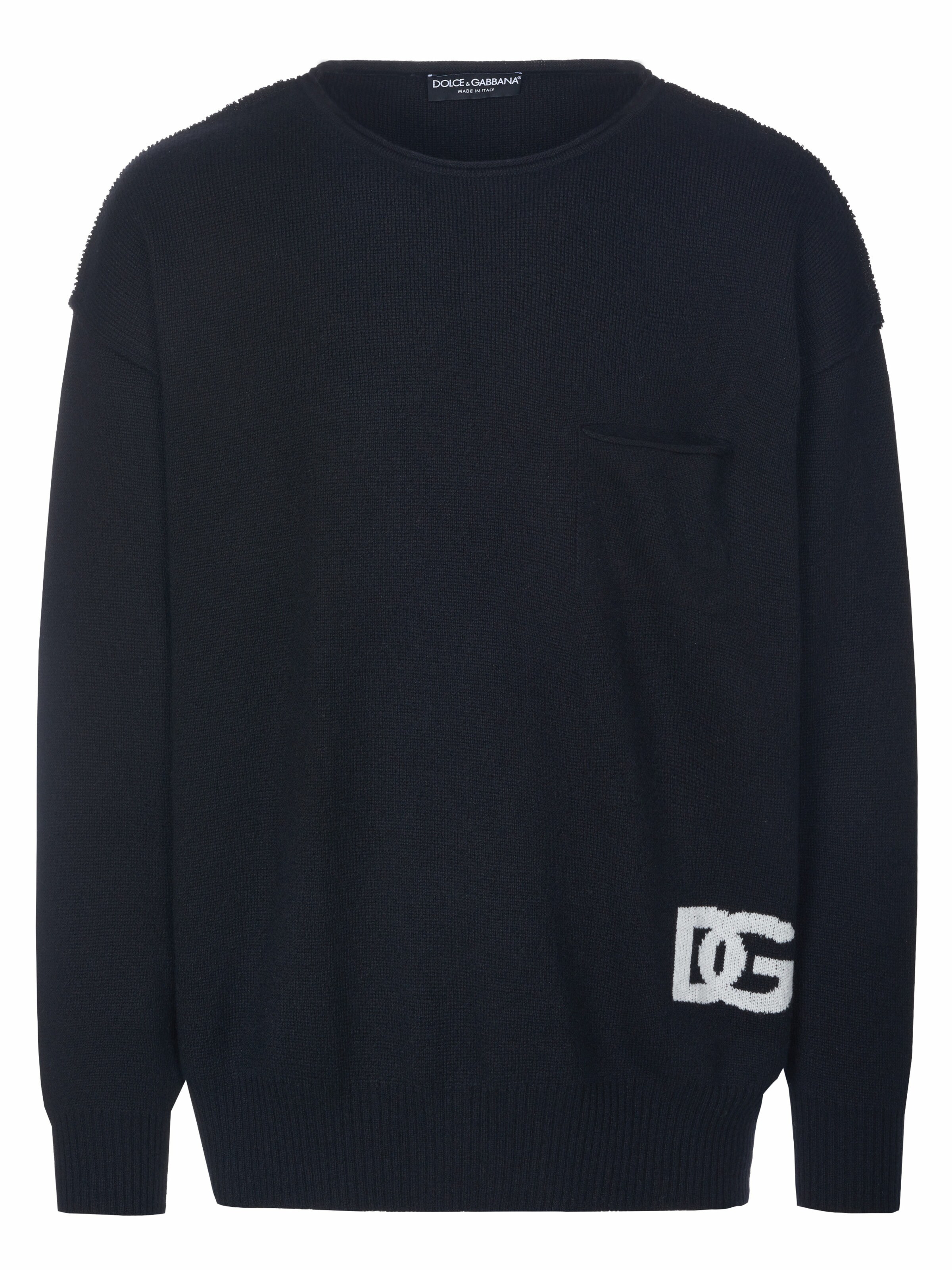 DOLCE & GABBANA Trui in Zwart: voorkant