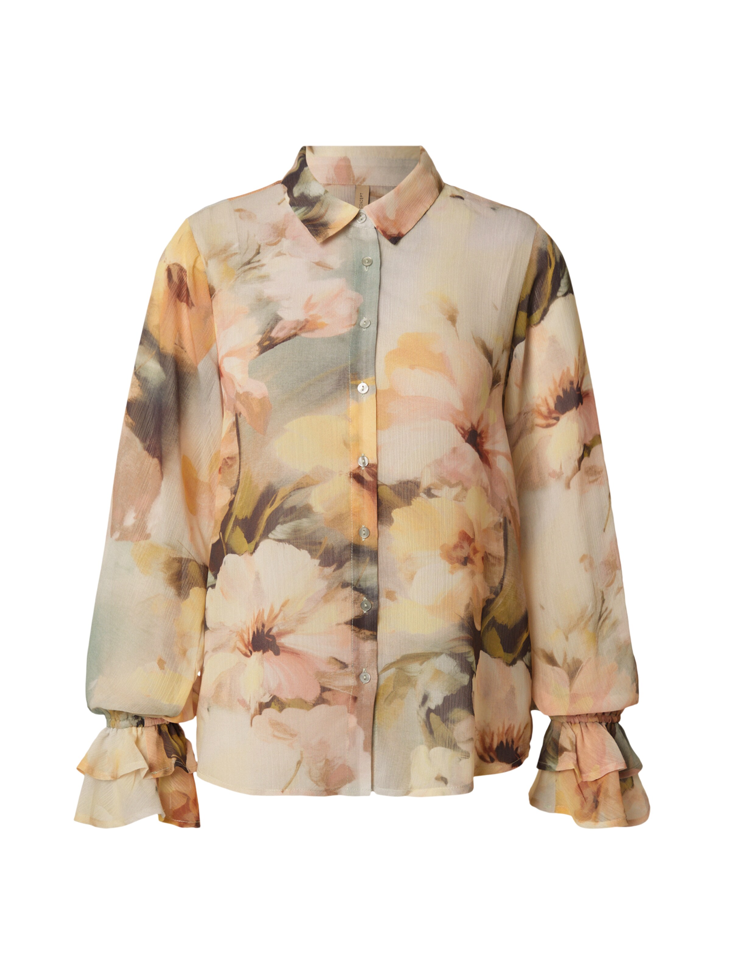 Soyaconcept - Blusa 'CARMEN 1' en verde: frente