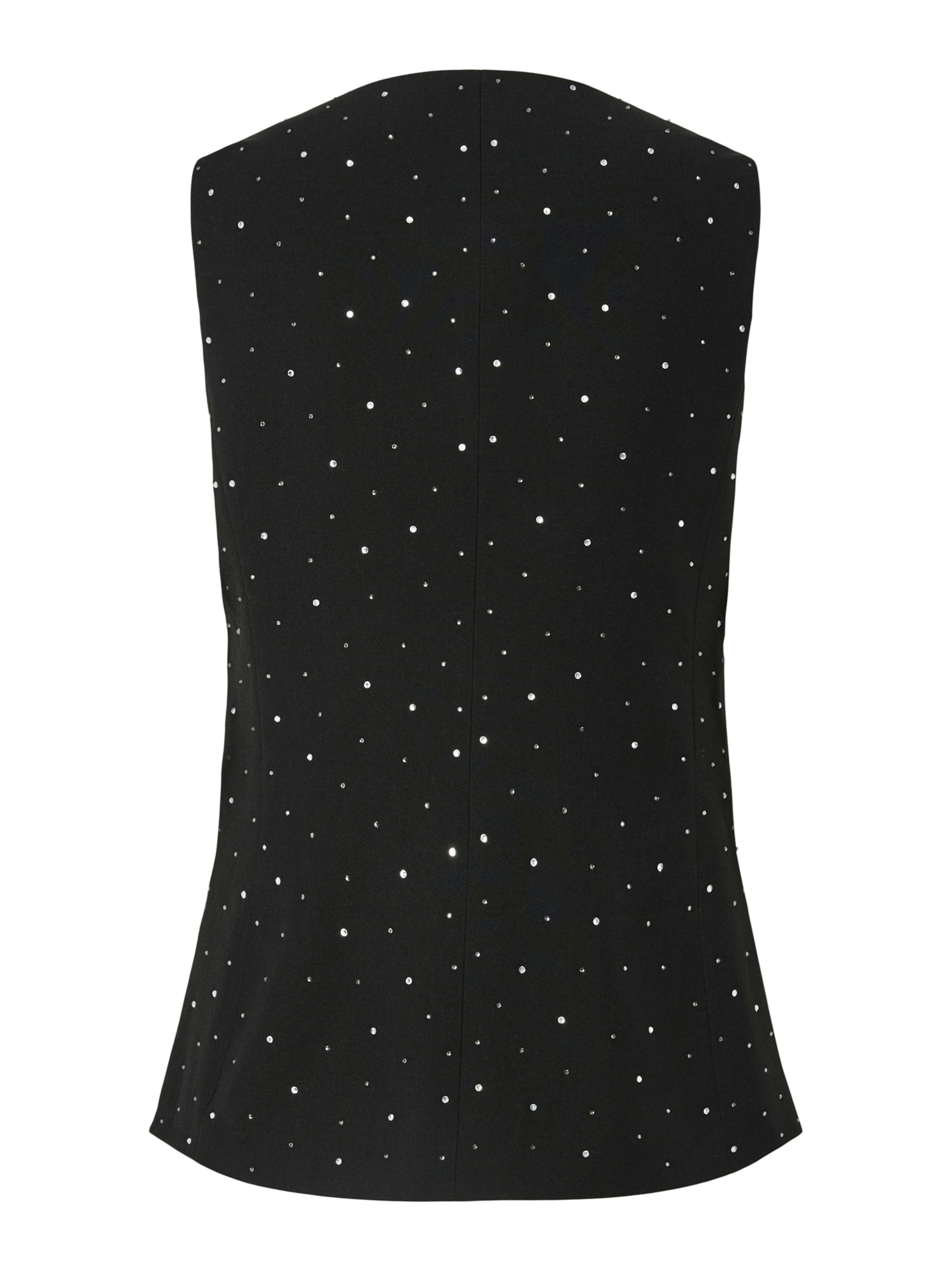 PIECES Жилет от костюма в Черный