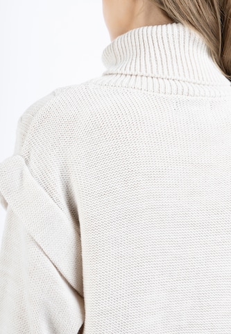 DreiMaster Vintage Pullover 'Naemi' in Weiß