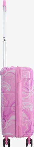 Saxoline Suitcase 'Splash' in Pink