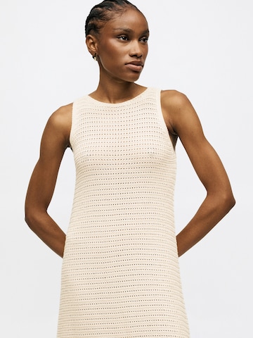 DRYKORN - Vestido de punto 'IKIS 10' en blanco