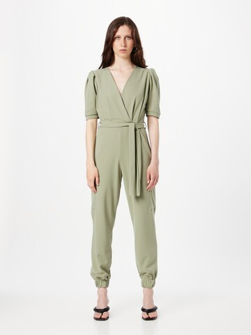 SISTERS POINT Jumpsuit in Groen: voorkant