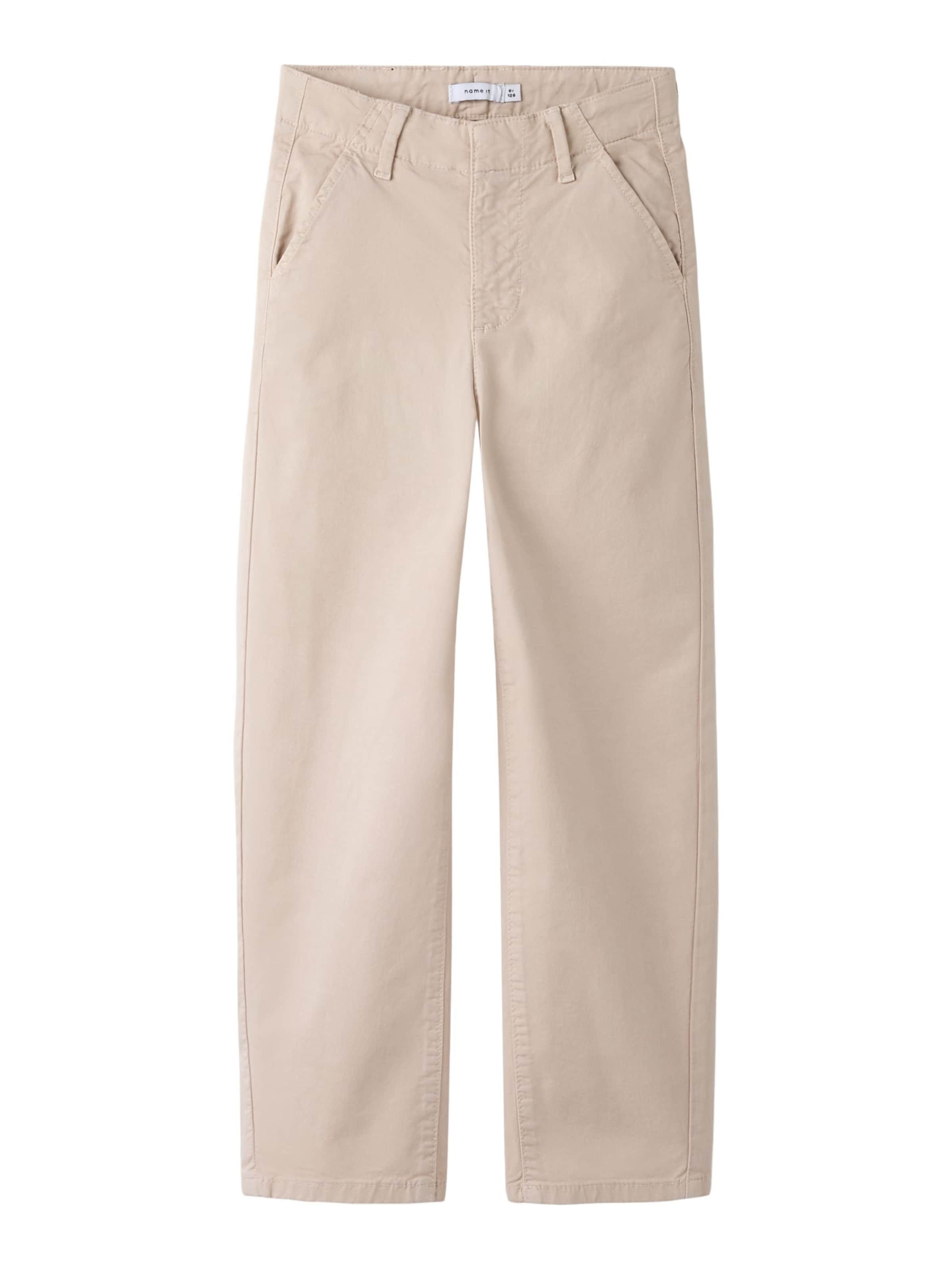 NAME IT - regular Vaquero en beige: frente