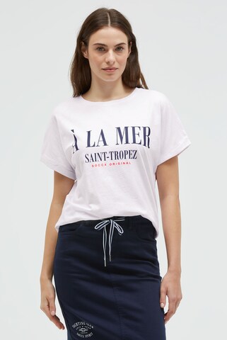 Soccx Shirt in White: front