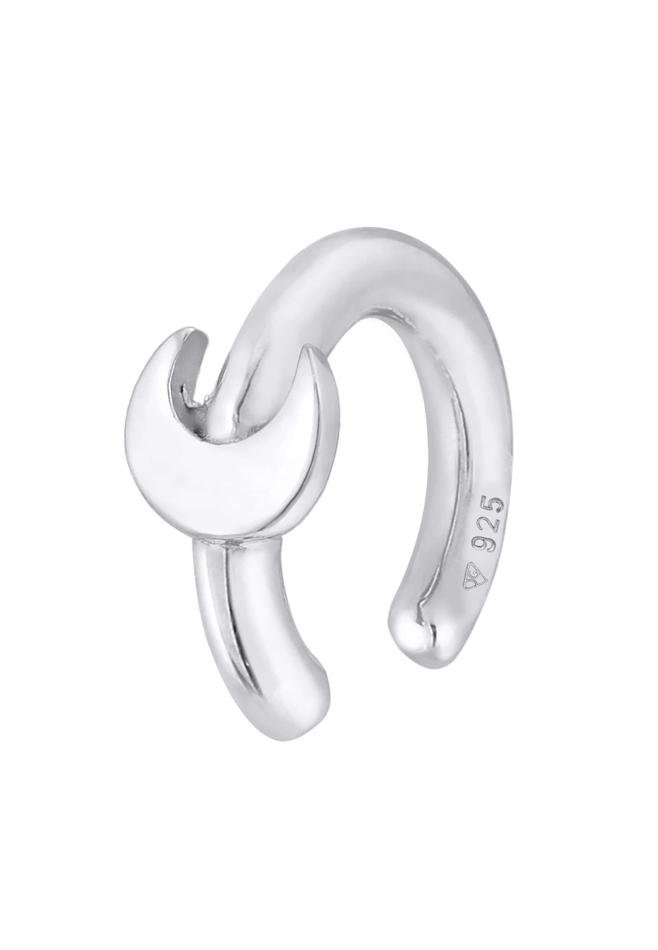 Boucles d'oreilles ELLI en argent : devant