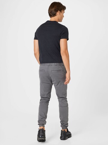 Tapered Pantaloni di QS in grigio