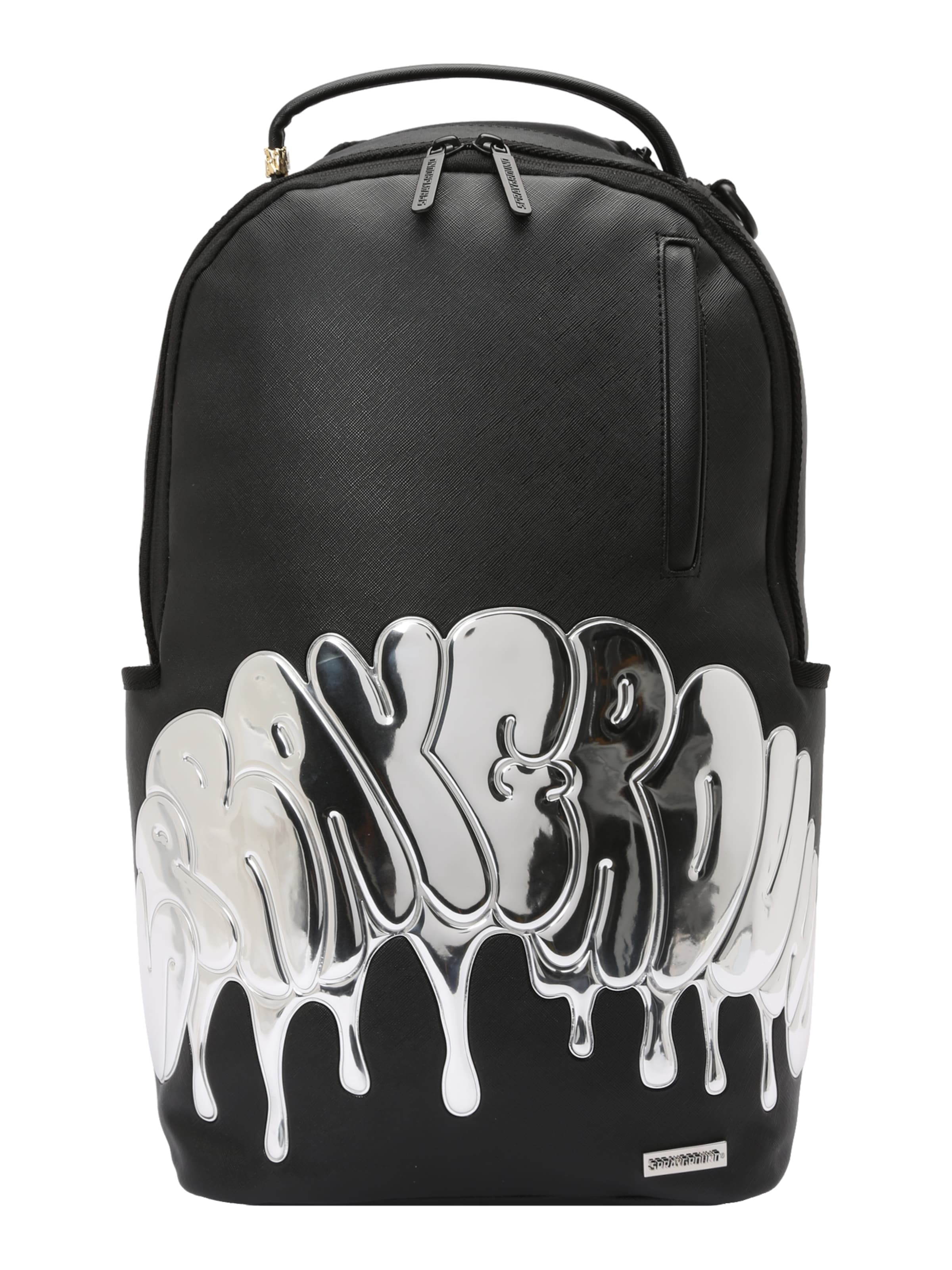Sprayground Sac à dos en noir / argent, Vue avec produit