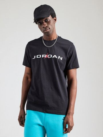 Jordan T-Shirt 'AIR' in Schwarz: Vorderseite