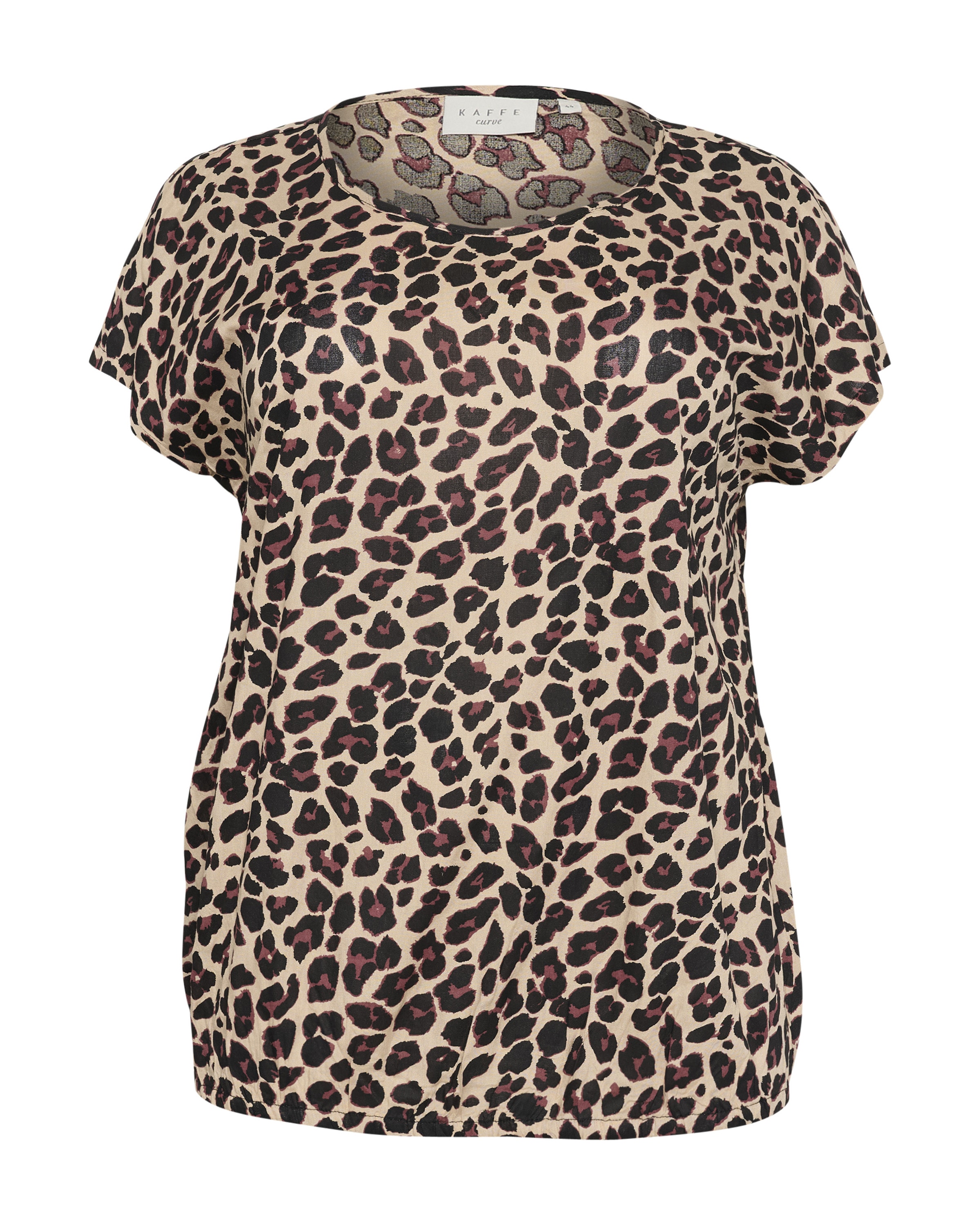 KAFFE CURVE - Blusa 'KCsonna' en verde: frente
