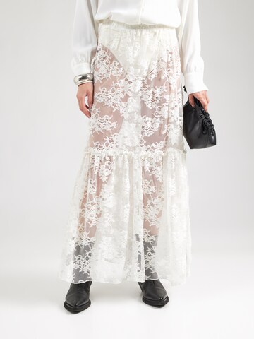 Gonna di TOPSHOP in beige: frontale