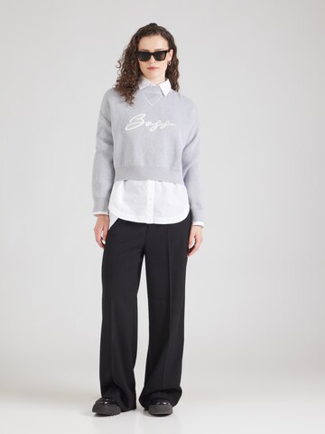 BOSS Pullover 'C_Finevra' in Grau