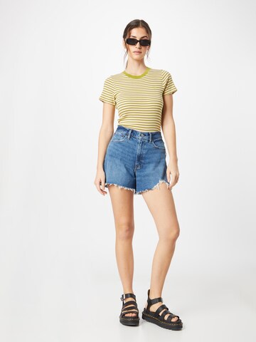 T-shirt 'Rib Baby Tee' LEVI'S ® en beige