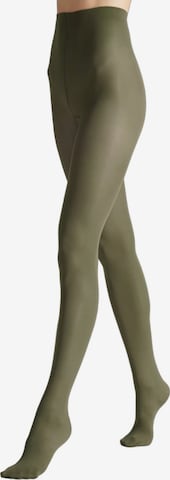Collant 'STIINA 40 DEN tights' Sokisahtel en vert : devant
