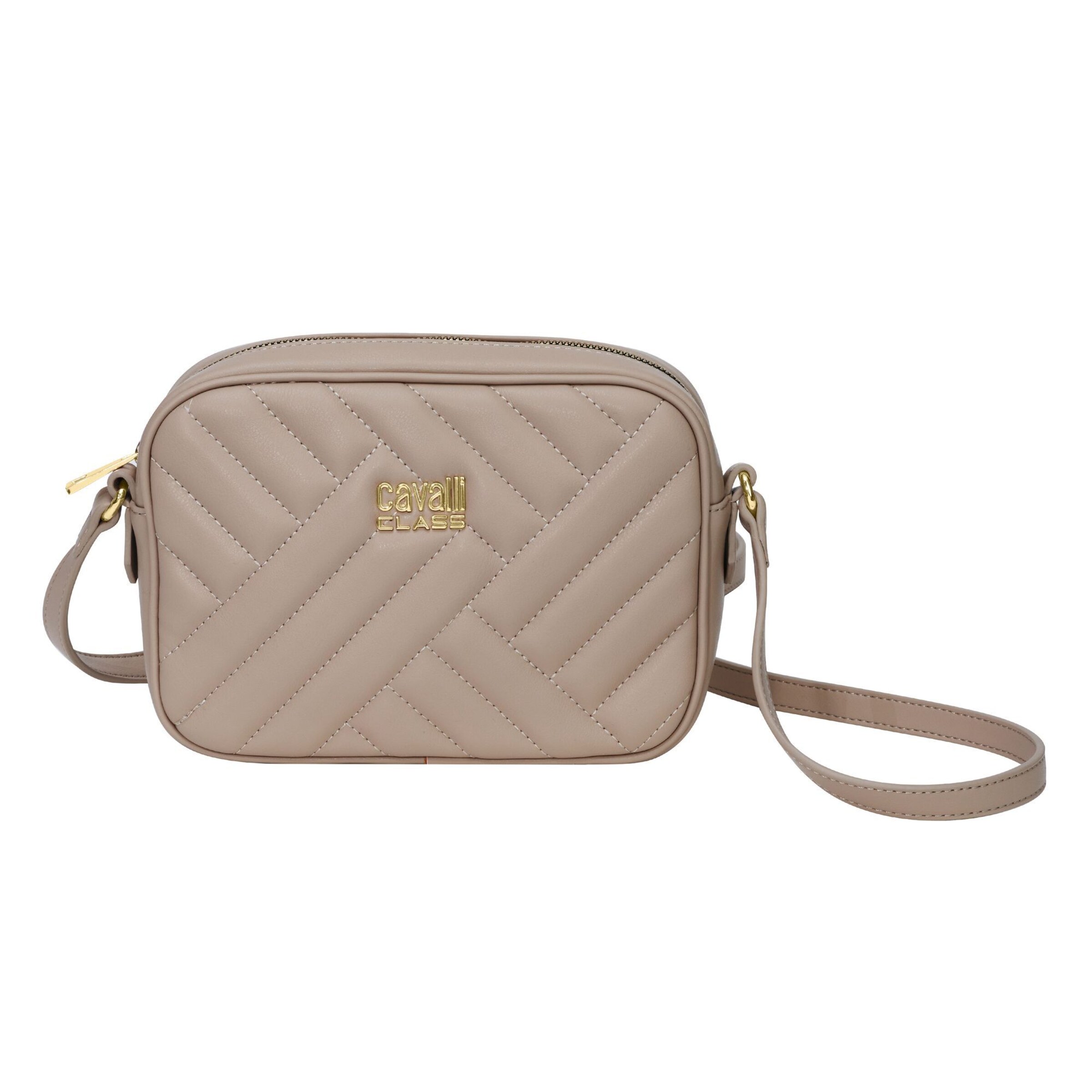 Cavalli Class Crossbody Bag 'Marzia' in Beige: front