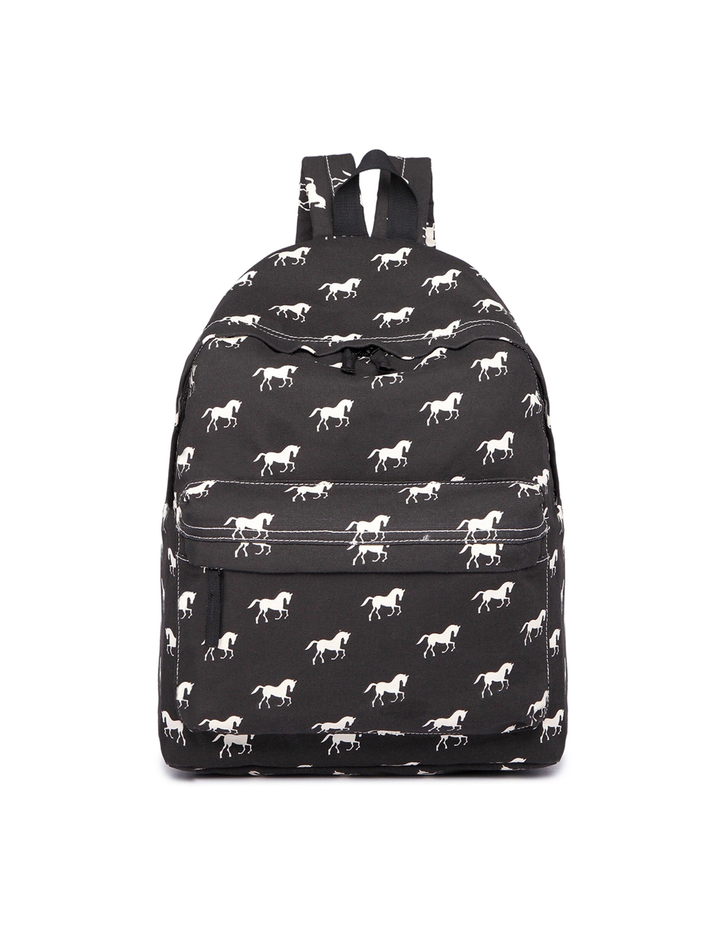 Kono Backpack in Black: front