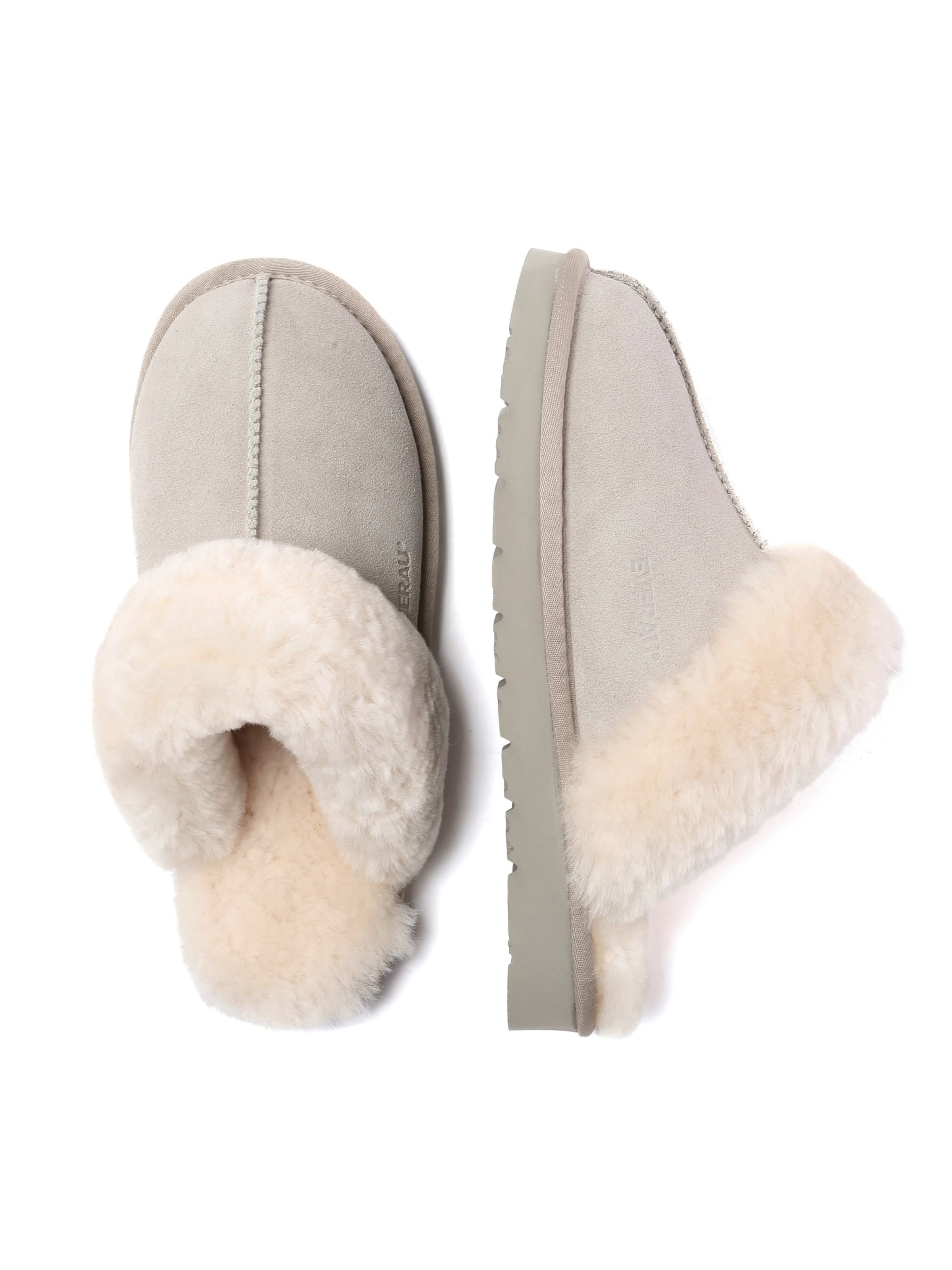 Everau Hausschuh in Grau