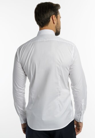DreiMaster Klassik Regular fit Overhemd in Wit