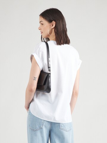 COMMA Bluse in Blau