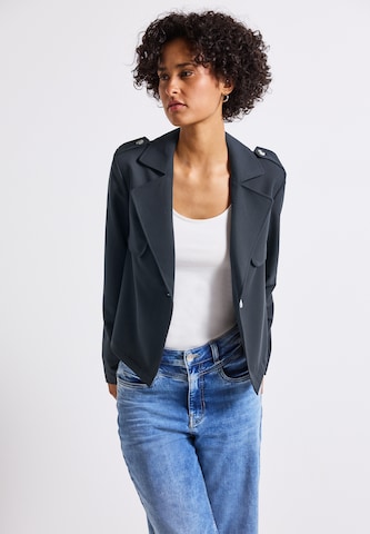 STREET ONE Between-Season Jacket in Blue: front