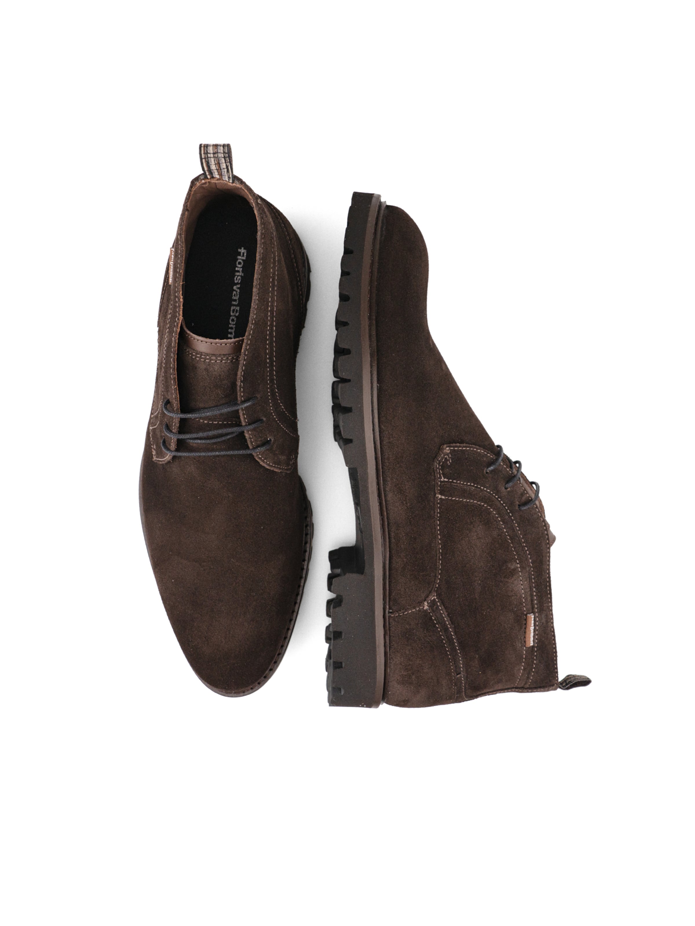 Boots stringati 'De Floter 01' di Floris van Bommel in marrone