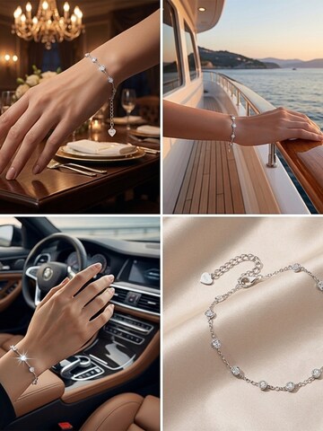 UNIQAL Armband 'CELESTA' in Zilver