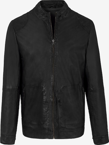 Louis Sayn Between-Season Jacket in Black: front