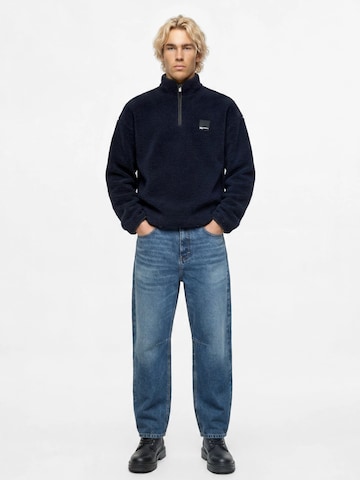 zils KARL LAGERFELD JEANS Barrel Džinsi: no priekšpuses