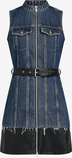 KARL LAGERFELD JEANS Šaty, veľkosť 40 - modrá denim / čierna, Produkt