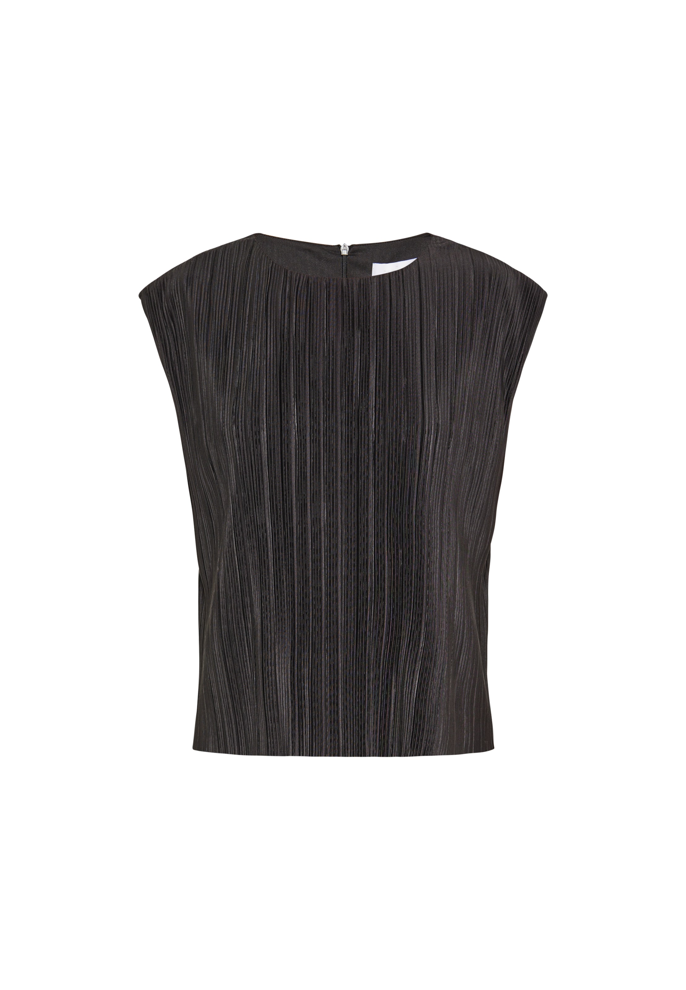 Chemisier 'Everyday Fashion' usha WHITE LABEL en noir : devant