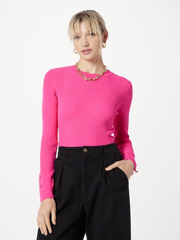 Pull-over Oasis en rose : devant