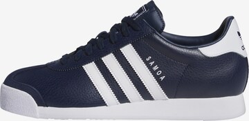 ADIDAS ORIGINALS - Sapatilhas baixas 'Samoa' em azul: frente