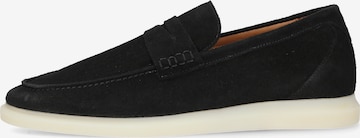 Henry Stevens Slipper 'Elia' in Schwarz: Vorderseite