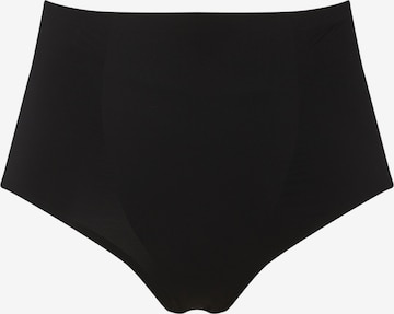 Ulla Popken Shapingslip in Zwart: voorkant