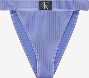 Regular Bas de bikini Calvin Klein Swimwear en bleu : devant