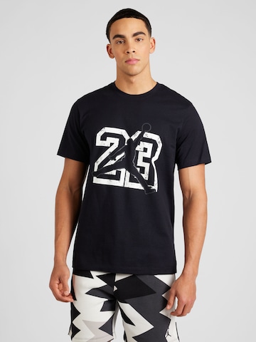 T-Shirt 'FLT ESS' Jordan en noir : devant