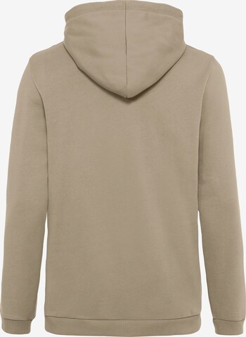 VAUDE Athletic Sweatshirt in Beige