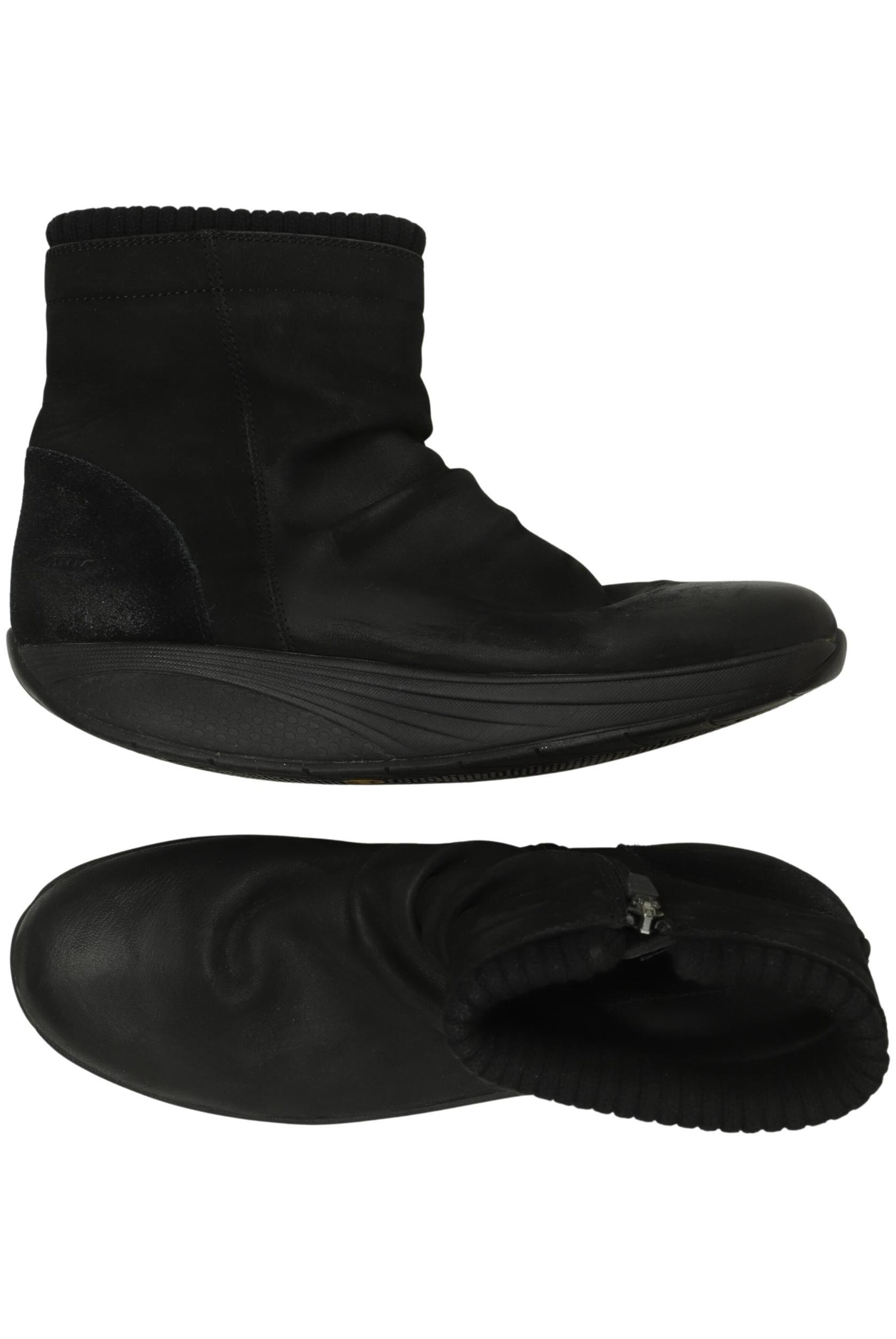 MBT Dress Boots in 41 in Black: front