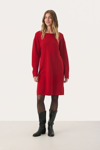 Robe 'Merima' Part Two en rouge