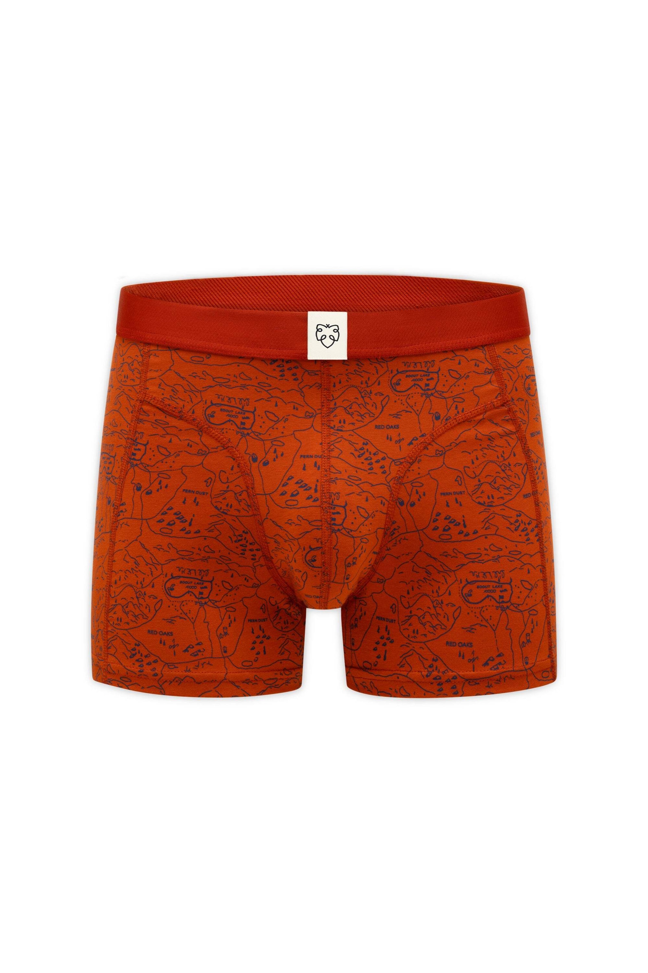 Boxers 'Ginger Scoutmap' A-dam en rouge