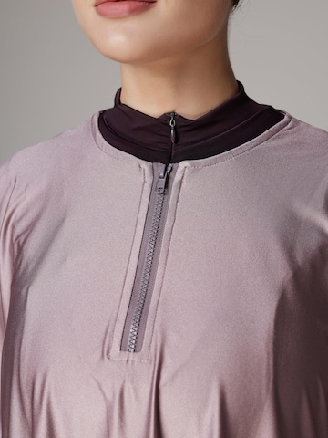SIYA Swimwear T-shirt Swimsuit dress 'Cover-up' in Purple
