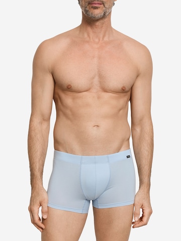 Hanro Boxershorts ' Cotton Essentials ' in Blauw: voorkant