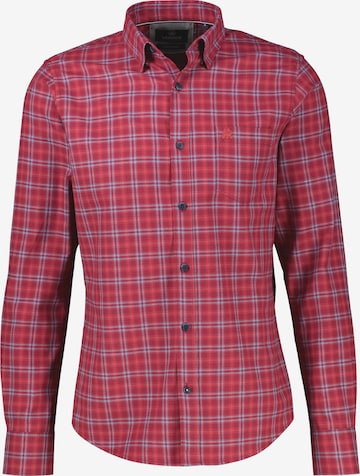 LERROS Regular Fit Hemd in Rot: Vorderseite