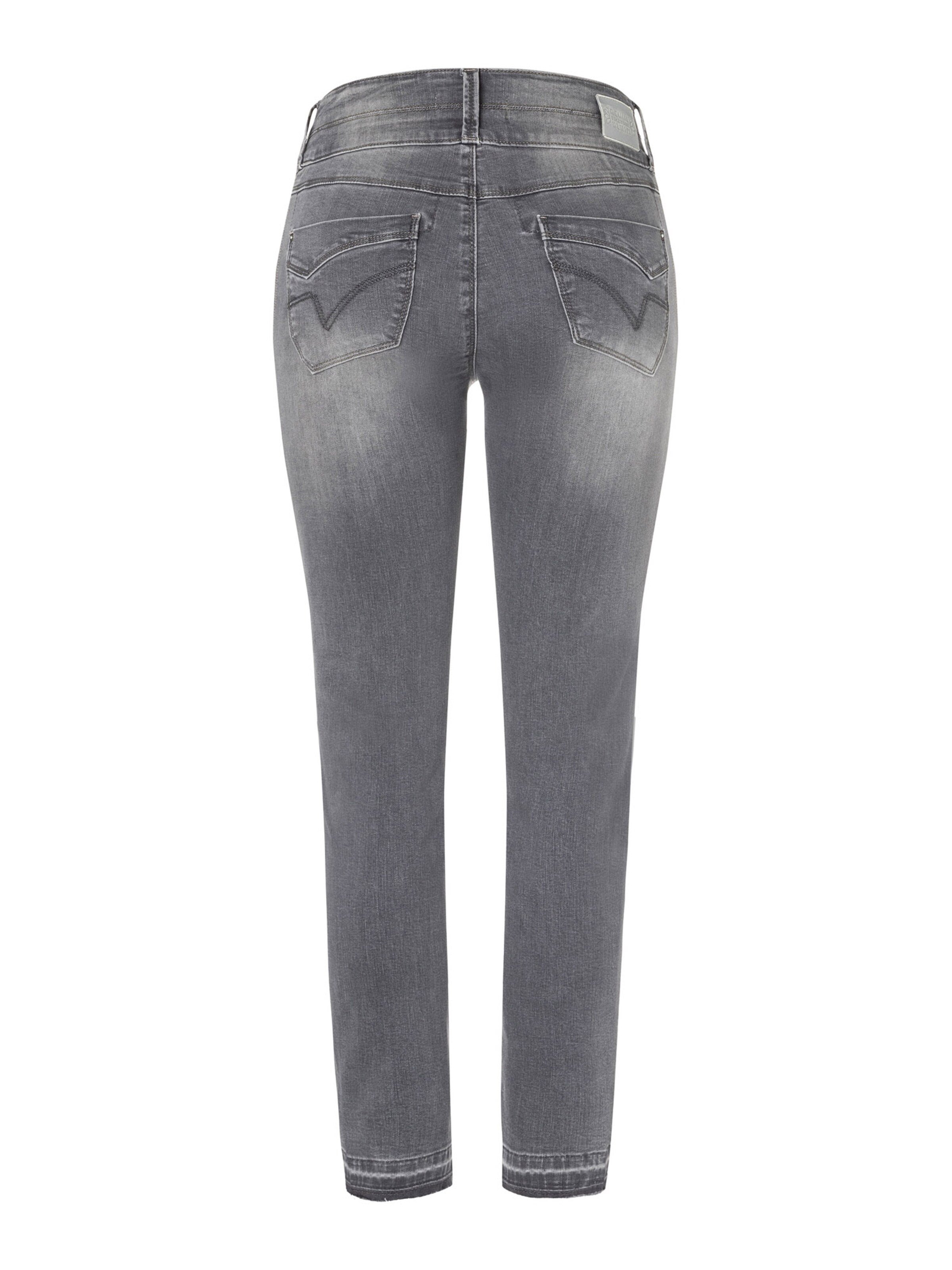 Skinny Jean 'Enya' TIMEZONE en gris