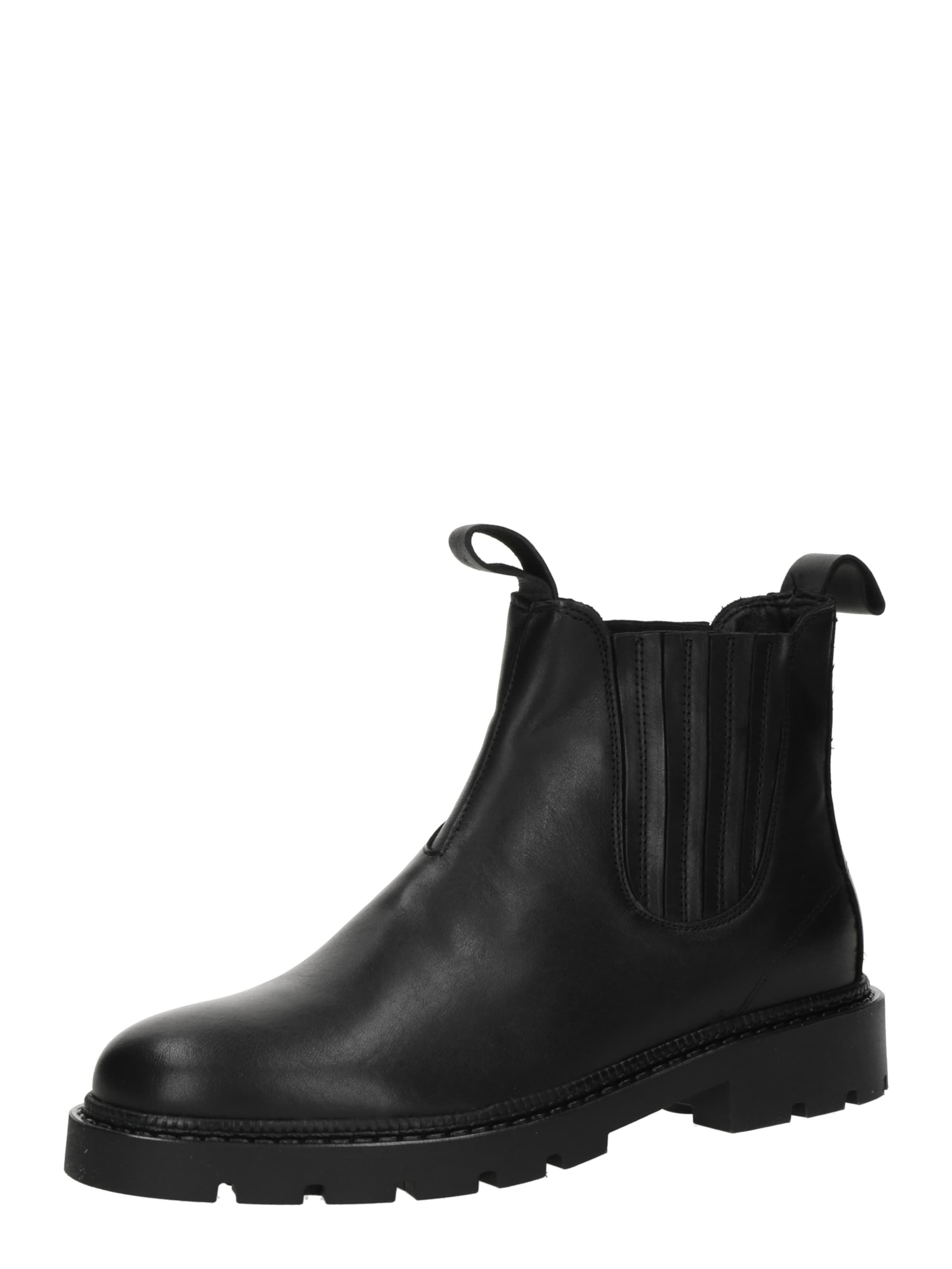 ABOUT YOU Μπότες chelsea 'Milo' σε μαύρο: μπροστά