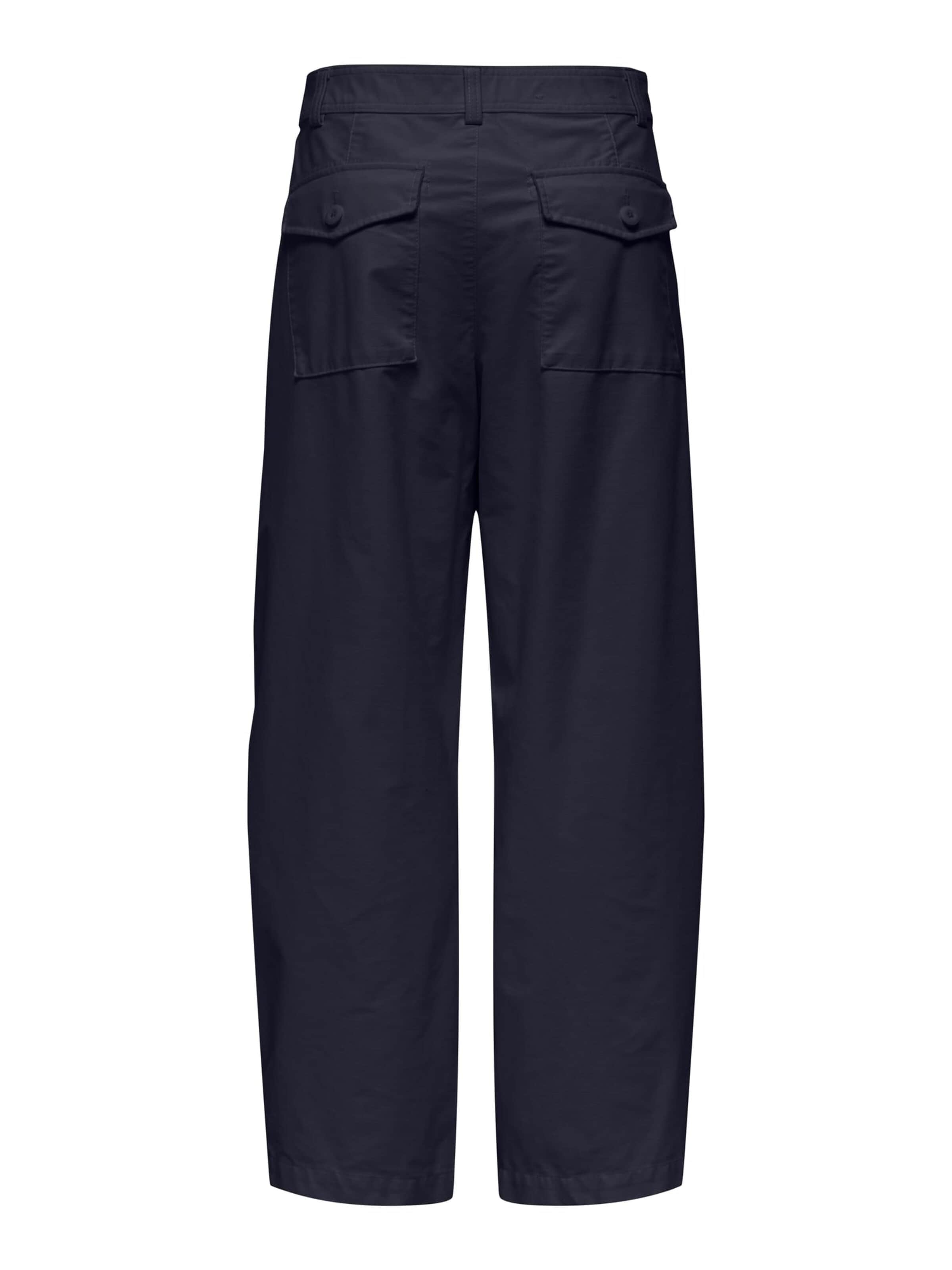 ONLY Baggy Broek 'Clair' in Blauw